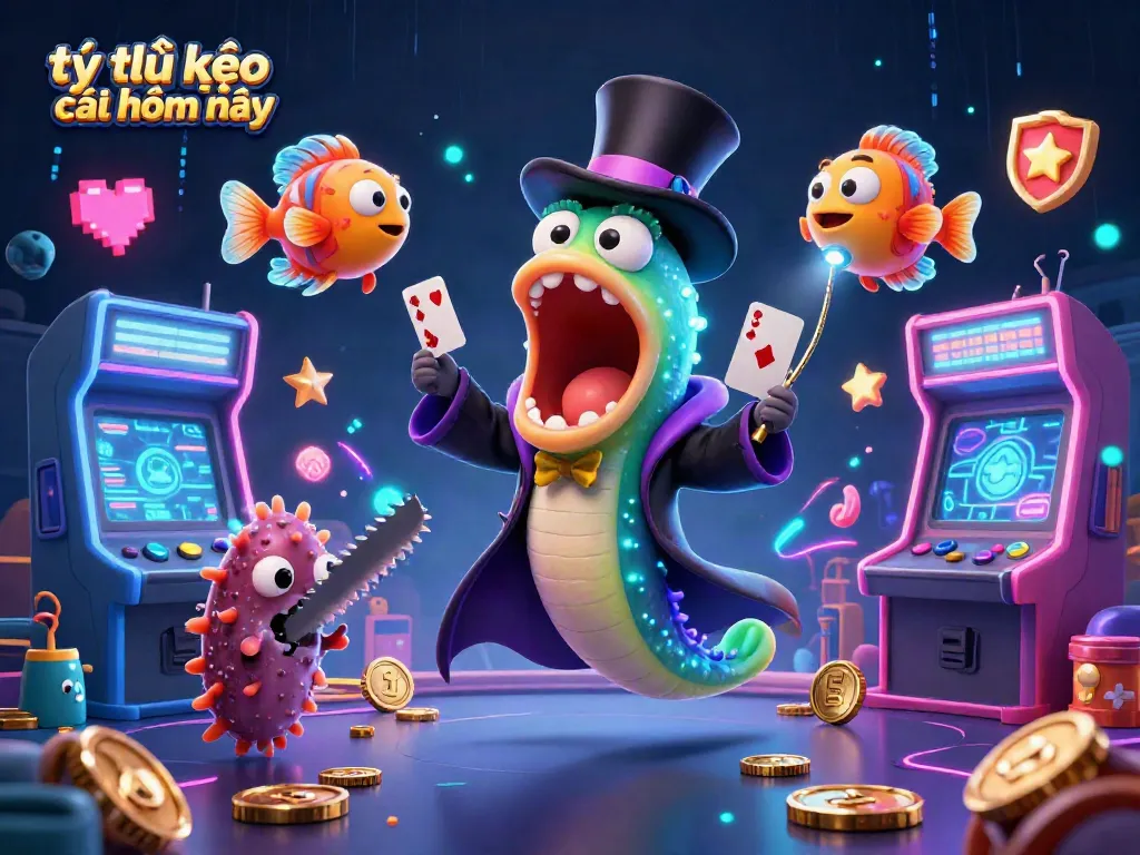 Experience the excitement of tỷ lệ kèo nhà cái hôm nay with a magical underwater scene featuring vibrant characters and casino elements.